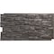 Ekena Millwork 45 3/4"W x 24 1/2"H x 1 1/4"D Canyon Ridge Stacked Stone Faux Stone Siding Panel Slate Gray PNU24X48CNSG - alternate 1